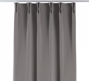 Double pinch pleat curtain