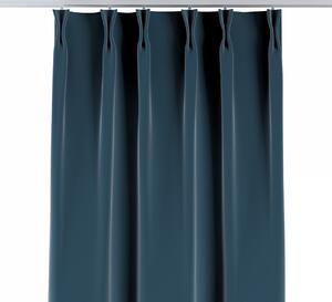 Double pinch pleat curtain