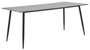 Dining Table Grey 180x90x75 cm MDF
