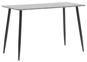 Dining Table Grey 120x60x75 cm MDF