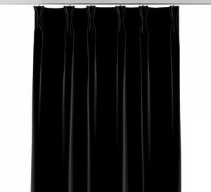 Double pinch pleat curtain