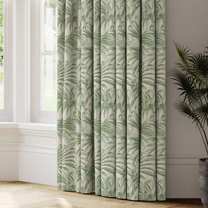 Palm Jacquard Made to Measure Curtains green