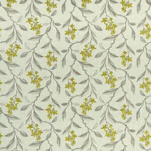 Melrose Curtain Fabric Chartreuse