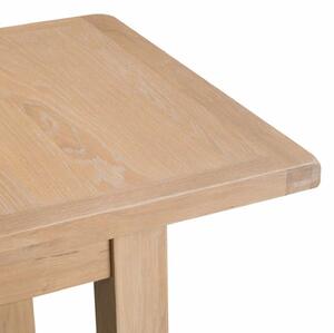 London Solid Oak Extendable Dining Table