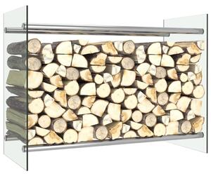 Firewood Rack Transparent 80x35x60 cm Glass