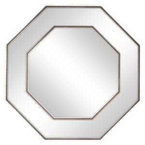 Octagon Wall Mirror 61x61cm Silver
