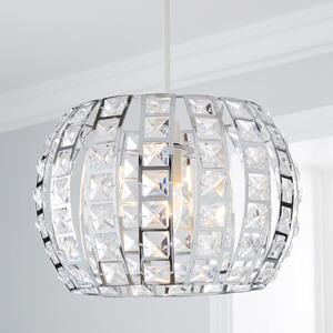 West End Chrome Easy Fit Pendant Silver