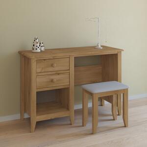 Heston Solid Pine 2 Drawer 1 Open Shelf Desk