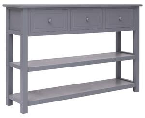Sideboard Grey 115x30x76 cm Wood