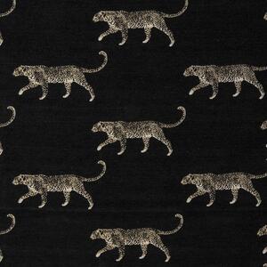 Leopard Fabric Noir
