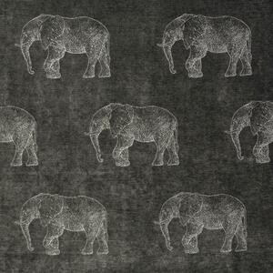 Elephant Fabric Grey