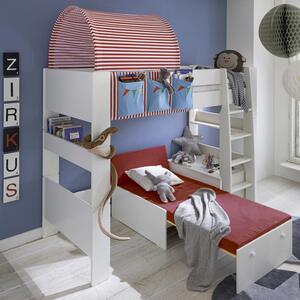 Steens for Kids Solid Wood White High Sleeper