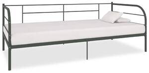 Daybed Frame Grey Metal 90x200 cm