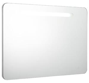 LED Bathroom Mirror Cabinet 80x9.5x55 cm