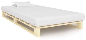 Pallet Bed Frame Solid Pine Wood 100x200 cm