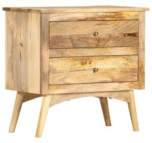 Bedside Cabinet 65x35x60 cm Solid Mango Wood