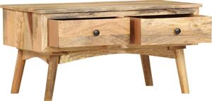 Coffee Table 82x52x42 cm Solid Mango Wood