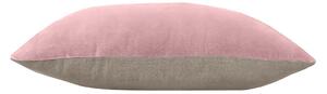 House Beautiful Velvet Linen Cushion - 45x45cm - Blossom