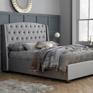 Balmoral Velvet Bed Frame Grey