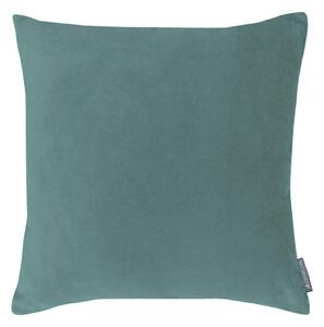 Country Living Velvet Linen Cushion - 45x45cm - Duck Egg