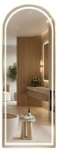 Mirror LED Orbit 50x160cm Brush Gold