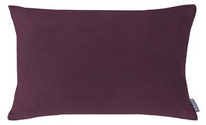 Country Living Velvet Linen Cushion - 30x50cm - Grape