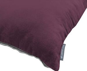 Country Living Velvet Linen Cushion - 30x50cm - Grape