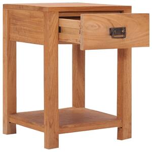 Bedside Cabinet 35x35x50 cm Solid Teak Wood