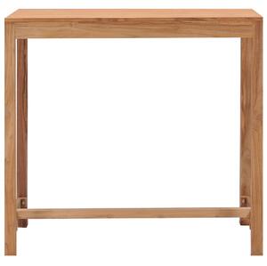 Garden Bar Table 110x60x105 cm Solid Teak Wood