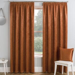 Gemini Ready Made Thermal Blockout Curtains Spice