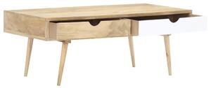 Coffee Table 117x55x45 cm Solid Mango Wood