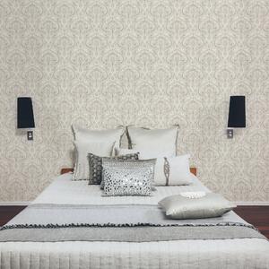 Flora Nouveau Natural Wallpaper Brown, Grey and White