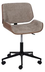 Office Chair Brown Black Beige 54 x 61 x 88 cm