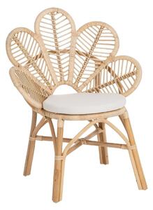 Dining Chair Natural Rattan 76 x 68 x 91 cm