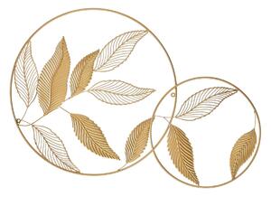 Wall Decoration Golden Iron Sheets 102,5 x 2 x 66 cm