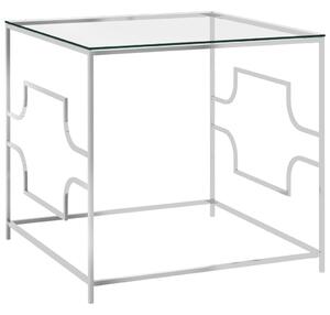 Coffee Table 55x55x55 cm Stainless Steel