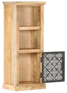 Highboard with Door 45x32x110 cm Solid Mango Wood