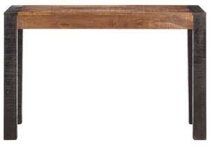 Dining Table 120x60x76 cm Solid Rough Mango Wood