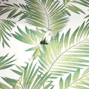 Tropical Palm Geen Artistick Wallpaper