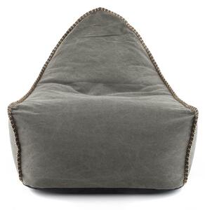 Charcoal Canvas Bean Bag Chair Charcoal (Grey)