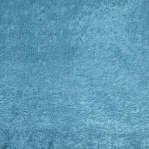 Heavy Crushed Bonded Velvet Fabric Turquoise