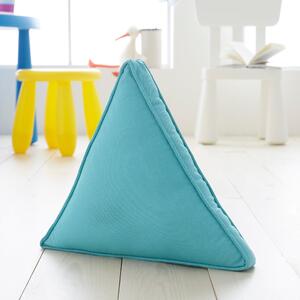 Triangle Cushion Blue