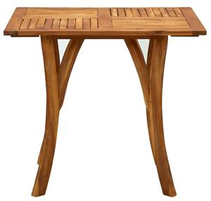 Garden Table 85x85x75 cm Solid Acacia Wood