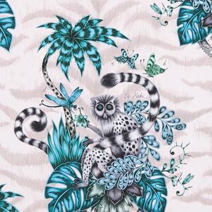 Emma Shipley Lemur Fabric Pink