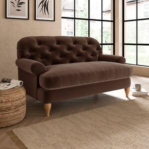 Canterbury Snuggle Chair Brown