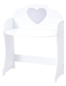Wooden Dressing Table - White