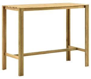 Bar Table 140x60x110 cm Impregnated Pinewood