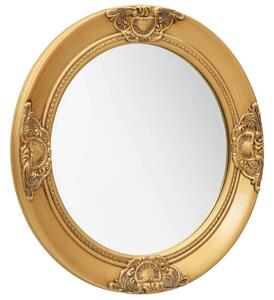 Wall Mirror Baroque Style 50 cm Gold