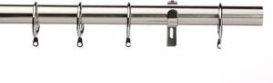 Mix and Match Metal Extendable Curtain Pole Dia. 25/28mm Stainless Steel