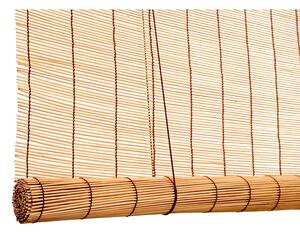 Brown Bamboo Roller Blind - 60cm